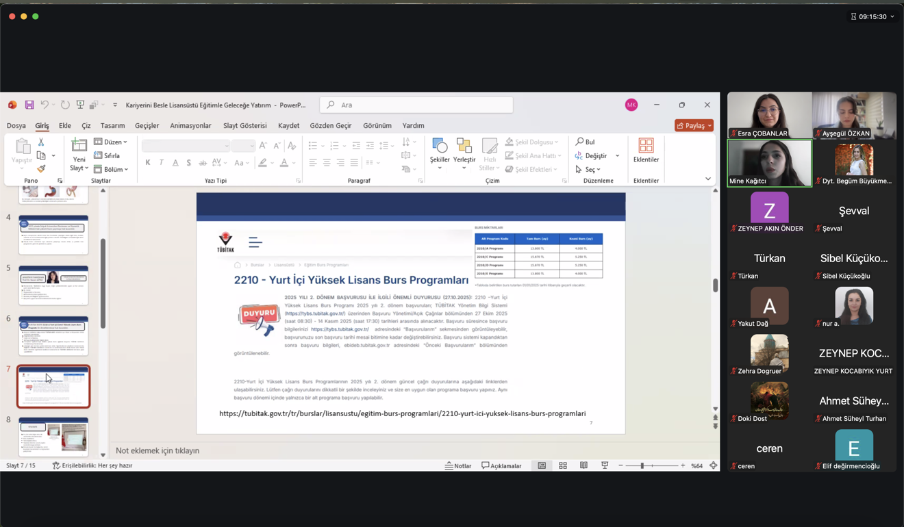 Kariyerini Besle Lisansüstü Eğitimle Geleceğe Yatırım Söyleşisi